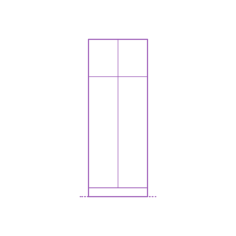 Fixtures Kitchen Cabinetry Ikea Sektion High Cabinet 4 Doors High Icon Svg Vector, Free Vectors File